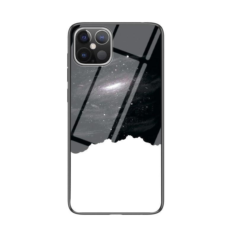Premium Galaxies Designers Tempered Glass Phone Case - for New Apple iPhone 13Mini/13/13Pro/13ProMax - Super Savings Technologies Co.,LTD Premium Galaxies Designers Tempered Glass Phone Case - for New Apple iPhone 13Mini/13/13Pro/13ProMax - Super Savings Technologies Co.,LTD